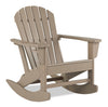 Bask Outdoor Patio Rocking Chair - High Density Plastic, UV & Weather Resistant - Taupe | Fauteuil à bascule d'extérieur Bask - Plastique haute densité, résistant aux UV et aux intempéries - Taupe