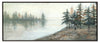 Algonquin Framed Acrylic Painting - 21.25" x 51.25" | Peinture acrylique encadrée « Algonquin » - 21,25 po x 51,25 po