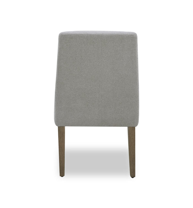 Clay Dining Chair with Polyester Fabric - Dove Grey