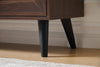 Archer 55" Modern TV Stand with Storage for TVs up to 58"- Dark Walnut | Meuble pour téléviseur moderne Archer de 55 po avec rangement pour téléviseurs de jusqu’à 58 po - noyer foncé