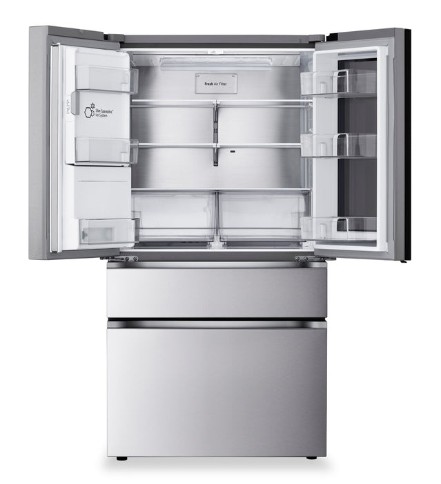 LG 36\" 29 Cu. Ft. InstaView® Door-in-Door® Standard-Depth MAX™ Refrigerator with MyColor™ - LF29S8365S