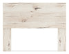 Derekson Panel Headboard, Rustic White - Queen Size | Tête de lit à panneaux Derekson, blanc rustique - format grand lit