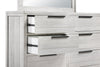 Haven Bedroom 6-Drawer Dresser, 65"W x 39"H - White | Commode de chambre à coucher Haven de 65 po (L) x 39 po (H) à 6 tiroirs - blanche