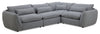 Monaco 4-Piece Sectional - Grey | Sofa sectionnel Monaco 4 pièces - gris | MONAGSEC