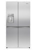 Hisense 36" 22.5 Cu. Ft. Couter-Depth French 4-Door Refrigerator - Stainless Steel - RQ23G4FSEI | Réfrigérateur Hisense de 22,5 pi3 et de 36 po de profondeur comptoir à 4 portes françaises - acier inoxydable - RQ23G4FSEI