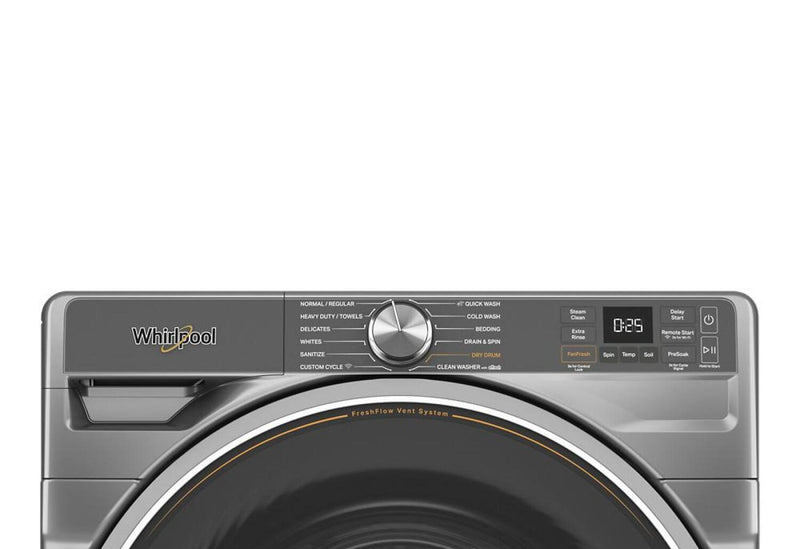 Whirlpool 5.8 Cu. Ft. Front-Load Washer with FreshFlow™ Vent System and AI Intelligent Wash - WFW6720RR