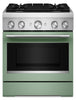 KitchenAid 4.1 Cu. Ft. Dual Fuel Range with No Preheat Air Fry Mode – Cardamom - KFDS930SDC | Cuisinière hybride KitchenAid de 4,1 pi3 avec mode de friture à air sans préchauffage - cardamome - KFDS930SDC | KFDS930C