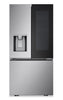 LG 33" 24.5 Cu. Ft Smart French Door Refrigerator with InstaView® - LF25S6560S | Réfrigérateur intelligent LG de 24,5 pi3 et de 33 po à portes françaises avec InstaViewMD - LF25S6560S