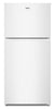 Whirlpool 29.5" 19 Cu. Ft. Top Freezer Refrigerator – White - WRTX5419SW | Réfrigérateur Whirlpool de 19 pi³ et de 29,5 po à congélateur supérieur - blanc - WRTX5419SW