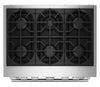 KitchenAid 5.1 Cu. Ft. Dual Fuel Range with No Preheat Air Fry – Cardamom - KFDS936SDC | Cuisinière hybride KitchenAid de 5,1 pi3 avec friture à air sans préchauffage - cardamome - KFDS936SDC