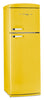 Unique Classic Retro 24" 11 Cu Ft. Top Freezer Refrigerator - Canary Yellow - UNQ-310L Y TM | Réfrigérateur Classic Rétro d’Unique de 24 po et de 11 pi3 à congélateur supérieur - jaune canari - UNQ-310L Y TM