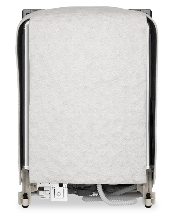 KitchenAid 24\" 41 dBA Dishwasher with Third Level Jet Rack – PrintShield Stainless - KDFS324SPS 
