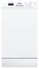 Danby 18" 51 dBA Front-Control Built-In Dishwasher - White - DDW18D1EW | Lave-vaisselle encastré Danby de 18 po et de 51 dBA avec commandes à l’avant - blanc - DDW18D1EW | DDW18D1W