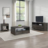 Zelda 48" Coffee Table with Storage and Shelf – Warm Mocha | Table à café Zelda de 48 po avec rangement et tablette - moka chaud | ZELBRCTB
