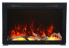Venus 28" Essential Built-In Electric Fireplace - Black | Foyer électrique encastré Venus Essential de 28 po - Noir | VEN28FIR