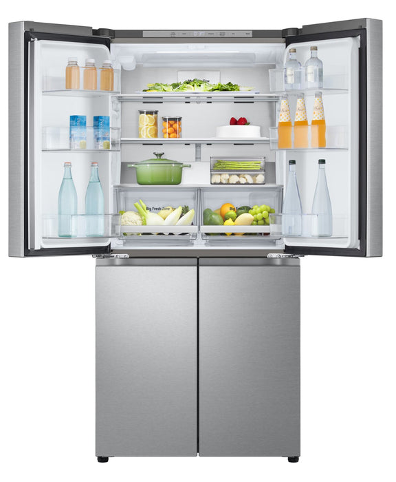 LG 33\" 18.6 Cu. Ft. French 4-Door Counter-Depth Refrigerator - Stainless Steel - LF19C8200S