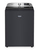 Maytag 6.0 Cu. Ft. Smart Top-Load Washer and 7.4 Cu. Ft. Electric Dryer - Midnight Steel | Laveuse intelligente à chargement par le haut de 6,0 pi³ et sécheuse électrique de 7,4 pi³ de Maytag - acier minuit