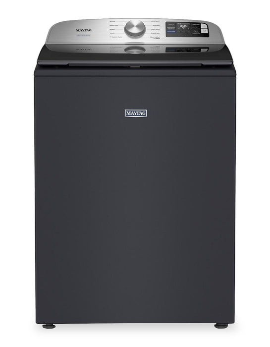 Maytag 6.0 Cu. Ft. Smart Top-Load Washer and 7.4 Cu. Ft. Electric Dryer - Midnight Steel