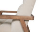 Cove 28" Chenille Fabric Accent Chair – Linen | Fauteuil d’appoint Cove de 28 po en tissu de chenille - lin