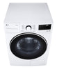 LG 7.8 Cu. Ft 6-Motion DirectDrive® Dryer with Heat Pump – White - DLHC3602W | Sécheuse LG de 7,8 pi3 avec technologie 6MotionMC, moteur DirectDriveMD et pompe à chaleur - blanche - DLHC3602W
