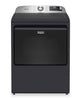 Maytag 7.4 Cu. Ft. Top Load Gas Dryer with Advanced Moisture Sensing – Midnight Steel - MGD6205RF | Sécheuse à gaz Maytag à chargement par le haut de 7,4 pi3 avec détection d’humidité avancée - acier minuit - MGD6205RF