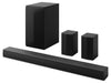 LG 5.1 CH Bluetooth Dolby Digital Soundbar with Rear Speakers and Wireless Subwoofer (S60TR.ACANLLK) | Barre de son LG à 5.1 canaux avec Bluetooth, DolbyMD Digital, haut-parleurs arrière et caisson d’extrêmes graves sans fil (S60TR.ACANLLK)