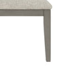 Cove Dining Chair with Cushion Fabric Seat, Ladder-Back – Grey | Chaise de salle à manger Cove avec siège rembourré en tissu et dossier en échelle - grise