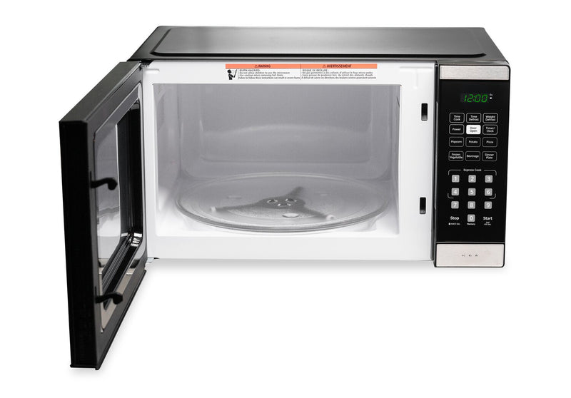 Danby 1.1 Cu. Ft. Countertop Microwave - Stainless Steel - DBMW1126BBS