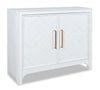 Keena 40" Solid Wood Accent Cabinet - White|Armoire décorative Keena de 40 po en bois massif - blanche