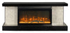 Summit 48" Electric Fireplace with Wall-mount Mantel – Brown  | Foyer électrique Summit de 48 po avec manteau mural - brun  | SUM48FIR