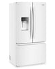 Whirlpool 36" 23.4 Cu. Ft. French Door Refrigerator - White - WRFC5036RW | Réfrigérateur Whirlpool de 36 po et de 23,4 pi3 à portes françaises - blanc - WRFC5036RW