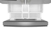 Whirlpool 36" 30 Cu. Ft. French-Door Refrigerator with Ice and Water - Stainless Steel - WRFF3536SZ | Réfrigérateur Whirlpool de 36 po et de 30 pi3 à portes françaises avec eau et glaçons - acier inoxydable - WRFF3536SZ | WRFF353Z