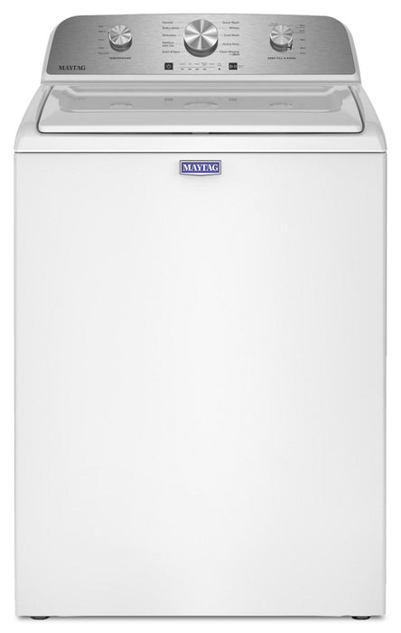 Maytag 4.8 Cu. Ft. Top Load Washer and 7.0 Cu. Ft Electric Dryer – White - MATL4205
