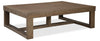 Jasper 56" Modern Coffee Table - Grey Brown | Table à café moderne Jasper de 56 po - brun-gris
