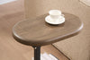 Cedric 18" Adjustable Accent Table – Walnut Oak and Black  | Table d’appoint réglable Cedric de 18 po - chêne noyer et noir