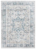 Melis Grey Washable Area Rug - 5’ x 7’ | Carpette Melis grise lavable - 5 pi x 7 pi