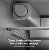 Kitchenaid 29 Cu. Ft. French Door Refrigerator – Black Ore - KRMF436SBE | Réfrigérateur KitchenAid de 29 pi3 à portes françaises - minerai noir - KRMF436SBE