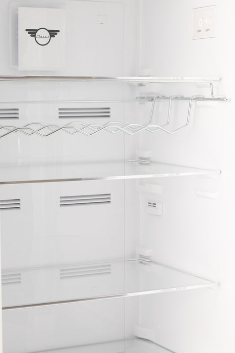 Unique Classic Retro 24\" 11 Cu Ft. Top Freezer Refrigerator – Summer Mint Green - UNQ-310L LG TM