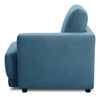 Voyage Modular Fabric Right-Facing Chair with Removable Back Cushions – Blue | Fauteuil modulaire de droite Voyage en tissu avec coussins de dossier amovibles - bleu