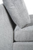 Scott Living Evolve Modular 4-Piece Linen-Look Fabric Sectional with Feather Down Cushions - Grey | Sofa sectionnel modulaire Evolve de Scott Living 4 pièces en tissu d’apparence lin avec coussins en duvet et plumes - gris