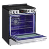 LG 6.3 Cu. Ft Smart Electric Range with EasyClean® - Smudge Resistant Stainless Steel - LSEL6333XE | Cuisinière intelligente électrique LG de 6,3 pi³ avec EasyCleanMD - acier inoxydable résistant aux taches - LSEL6333XE