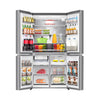 Hisense 36" 22.5 Cu. Ft. Couter-Depth French 4-Door Refrigerator - Stainless Steel - RQ23G4FSEI | Réfrigérateur Hisense de 22,5 pi3 et de 36 po de profondeur comptoir à 4 portes françaises - acier inoxydable - RQ23G4FSEI