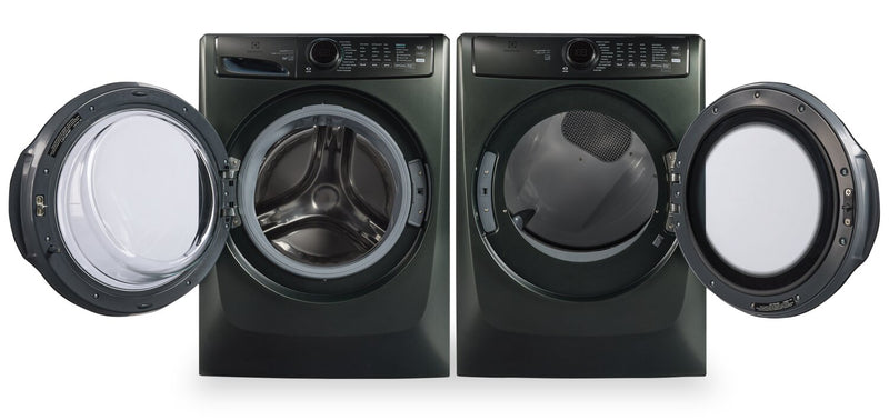 Electrolux 5.2 Cu. Ft. Perfect Steam™ Front-Load Washer and 8 Cu. Ft. Electric Dryer - Alpine Green
