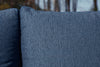 Barrie 4-Piece Outdoor Patio Set with Sofa, 2 Chairs and Table - Aluminum, UV & Weather Resistant  - Blue & Grey | Ensemble Barrie 4 pièces pour la terrasse à l’extérieur avec sofa, 2 fauteuils et table - aluminium - bleu et gris