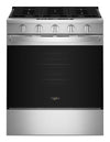 Whirlpool 30\" 5 Cu. Ft. Gas Range with Air Cooking - Fingerprint Resistant Stainless Steel - WSGS5030SZ