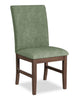 Rain 5pc Dining Set with Table & 4 Green Chairs, 45"W Round - Green/Brown | Ensemble de salle à manger Rain 5 pièces avec table ronde de 45 po (L) et 4 chaises vertes - vert et brun