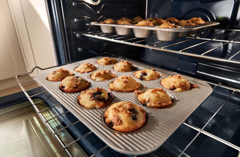 Whirlpool 5.3 Cu. Ft. Electric Range with No Preheat Air Fry - Black - YWFES5030RB