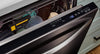 Whirlpool 24" 47 dBA Built-In Dishwasher - Fingerprint Resistant Black Stainless Steel - WDTS8024SV | Lave-vaisselle encastré Whirlpool de 24 po, 47 dBA – acier inoxydable noir résistant aux traces de doigts - WDTS8024SV