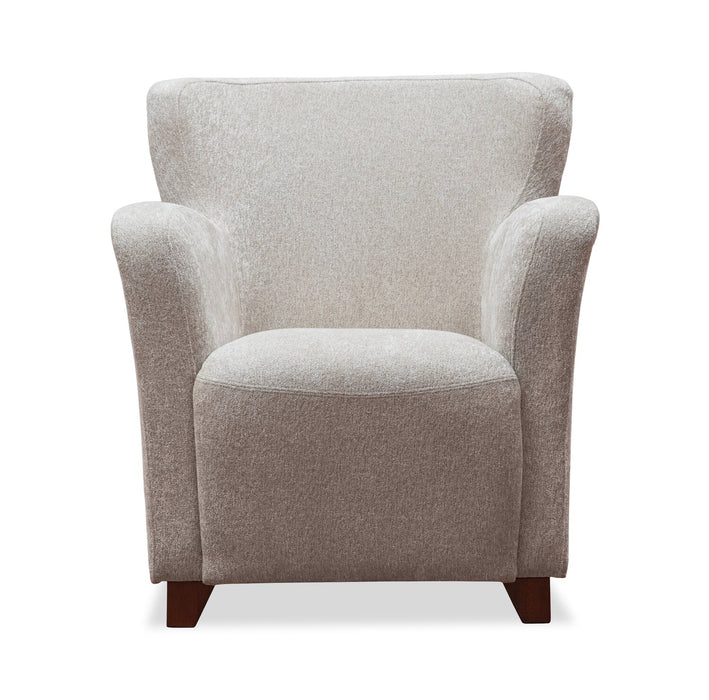 Zello 29.75\" Linen-Look Fabric Accent Chair - Linen