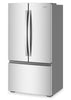 Whirlpool 36" 24 Cu. Ft. True Counter Depth French Door Refrigerator – Stainless Steel - WRFC3036RZ | Réfrigérateur Whirlpool de 24 pi3 et de 36 po de profondeur comptoir véritable à portes françaises - acier inoxydable - WRFC3036RZ